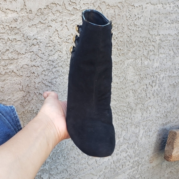 kate spade new york geraldine suede wedge bootie - Picture 6 of 8